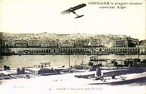 ALGER - EHRMANN SURVOLANT LA VILLE